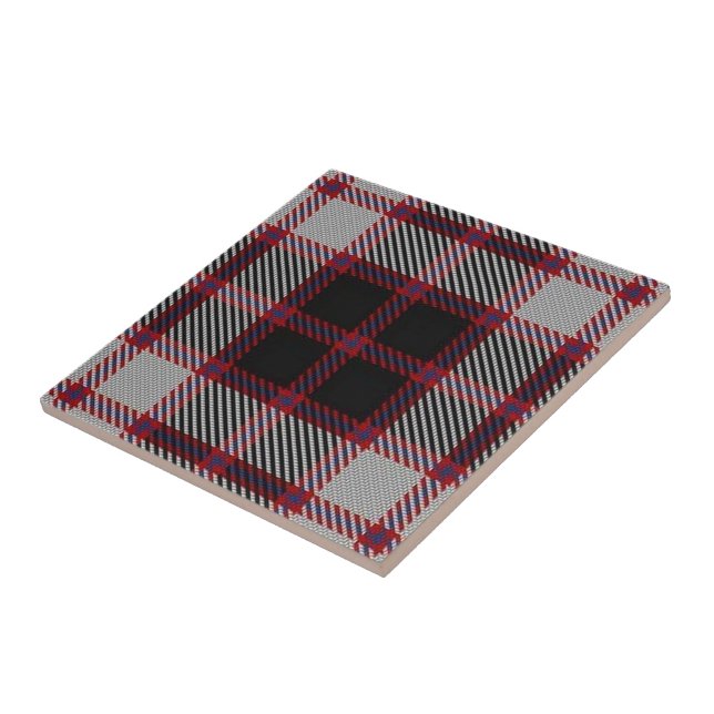 Carreau Tartan Expressions Écossaises Clan MacPherson (Côté)