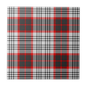 Carreau Tartan Plaid De La Chasse De Clan D'Édimbourg