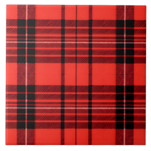 Carreau Tartan Plaid Rouge traditionnel Collection moderne