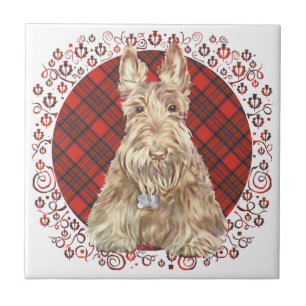 Carreau Tartan Scottie Blé