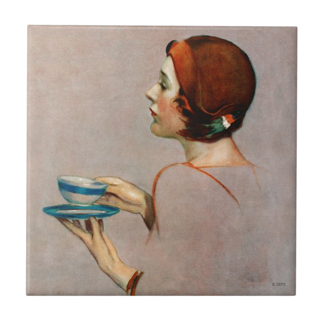 Carreau Tasse de Java (Devant)