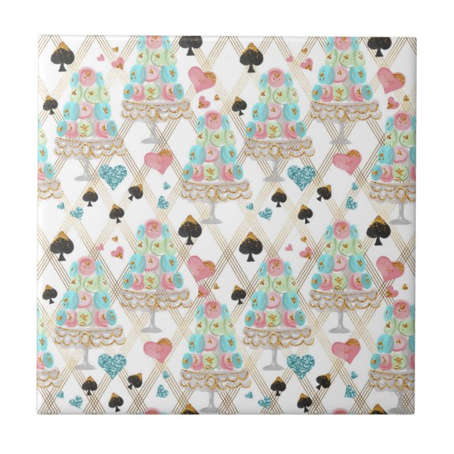 Carreau Tea Time Motif (Devant)