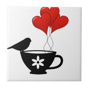 Carreau Teacup of Hearts