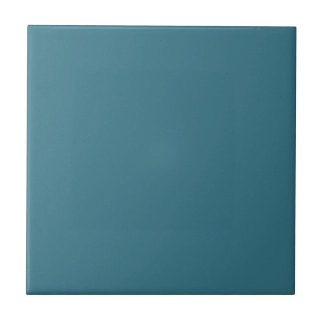 Carreau Teal Blue Solid (Devant)