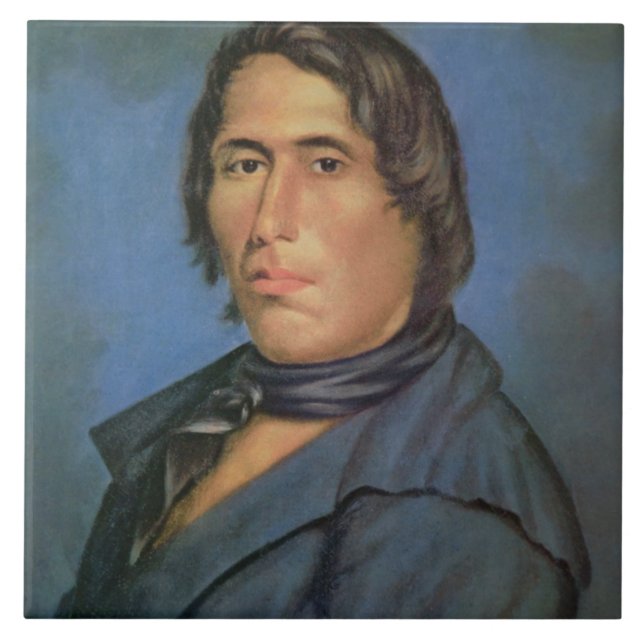 Carreau Tecumseh (1768-1813) (huile sur la toile) (Devant)