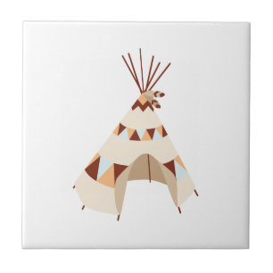 Carreau Teepee natif