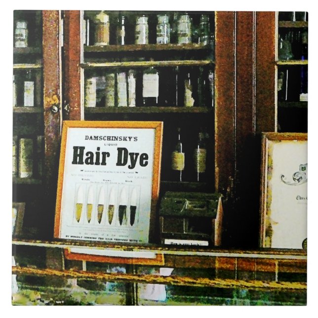 Carreau Teinture de cheveux (Devant)