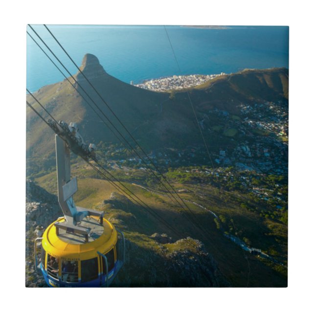 Carreau Téléphérique de Table Mountain, Le Cap (Devant)