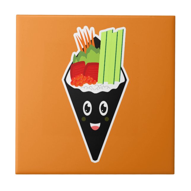 Carreau Tempaki Sushi Roll main (Devant)