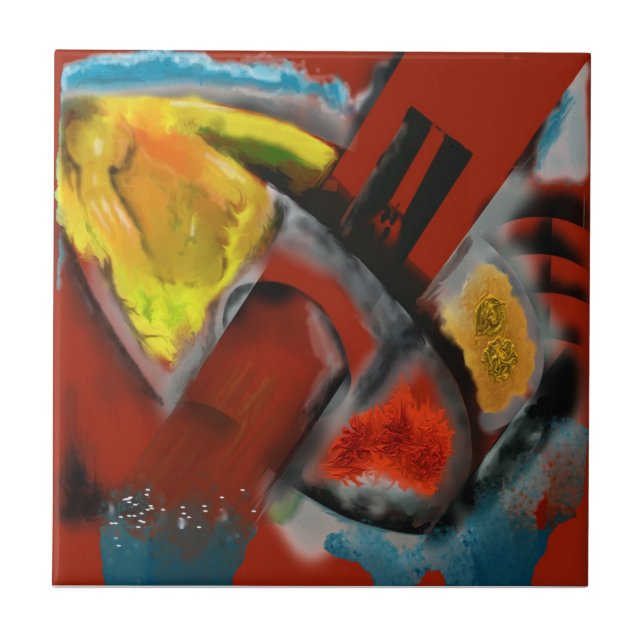 Carreau Tempête - abrégé sur Digitals avec l'arrière - (Devant)