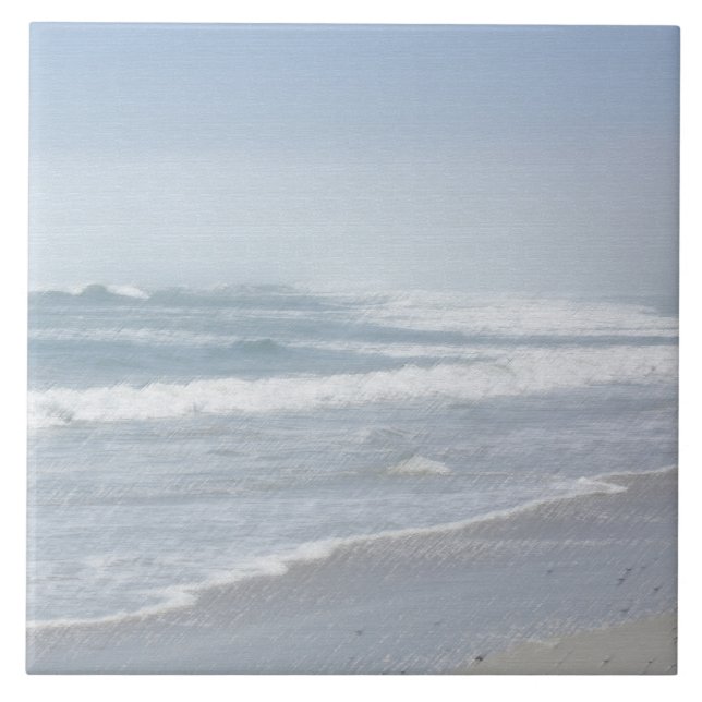 Carreau Tempête naturelle de l'océan marin (Devant)