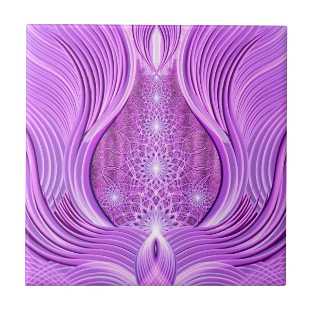 Carreau Temple de la lumière violette (Devant)