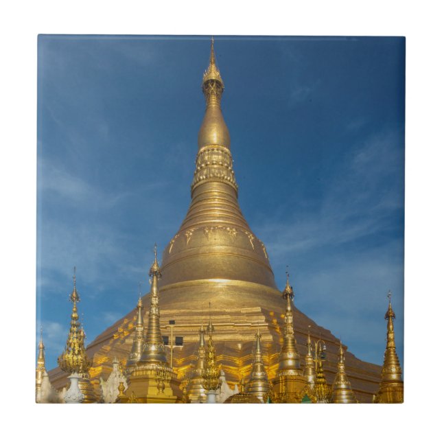 Carreau Temple du Stupa doré (Devant)