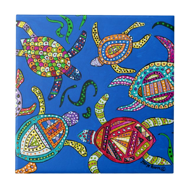 Carreau Temps de tortue (Devant)