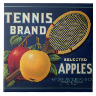 Carreau Tennis Brand Tile