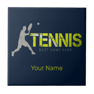 Carreau Tennis Meilleur Jeu Jamais Vintage Sport Design Co