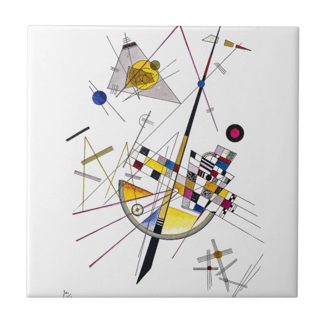 Carreau Tension délicate #85 - Kandinsky (Devant)