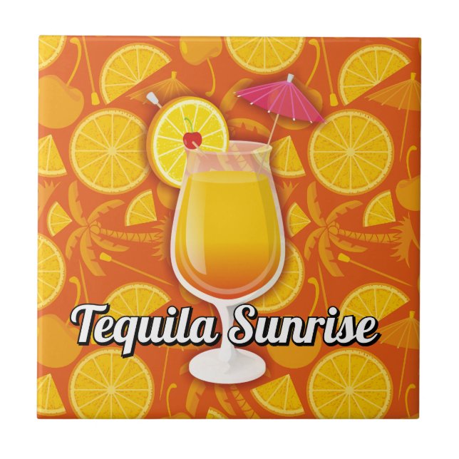 Carreau Tequila sunrise (Devant)