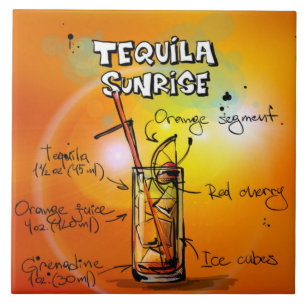 Carreau Tequila Sunrise Recette Bar
