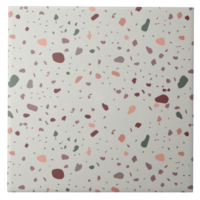 Carreau Terrazzo en pierre (Devant)