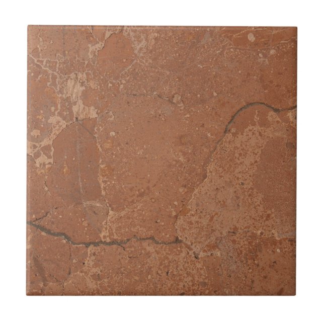 Carreau Terre cuite rouge simple rustique  (Devant)