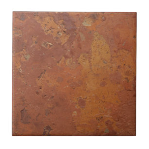 Carreau Terre cuite rouge simple rustique 