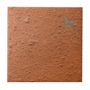 Carreau Terre cuite rouge simple rustique 