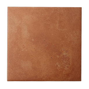 Carreau Terre cuite rouge simple rustique 
