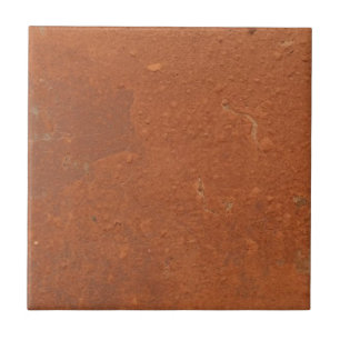 Carreau Terre cuite rouge simple rustique 
