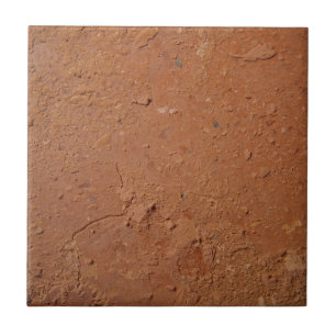 Carreau Terre cuite rouge simple rustique 