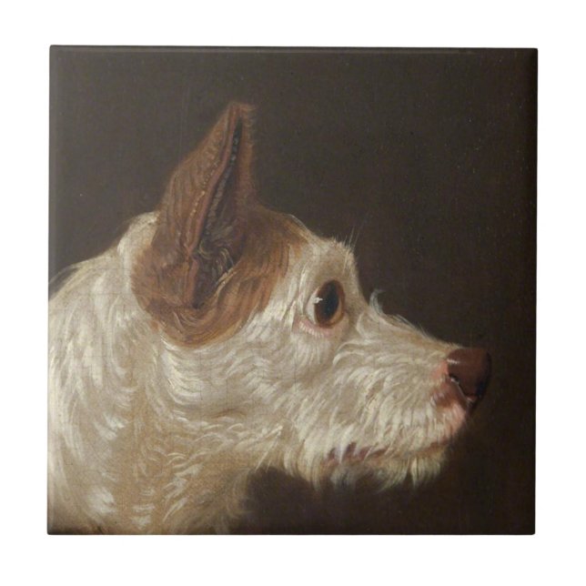 Carreau Terrier Dog's Head (par James Ward) (Devant)