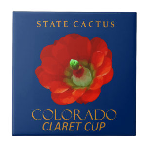 Carreau Territoire du Colorado Cactus The Claret Cup Cactu