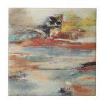 Carreau Tesiturno<br><div class="desc">Tesiturno I de Gabriela Villarreal. Les lignes coupées de différentes couleurs sont superposées pour créer ce design unique.</div>