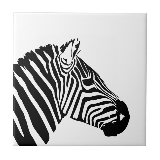 Carreau Tête de zèbre (Devant)