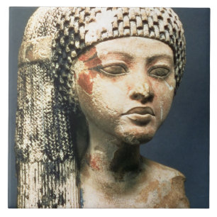 Carreau Tête d'une princesse de la famille d'Akhenaten, N