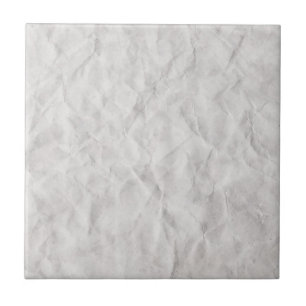 Carreau Texture chiffonnée de livre blanc