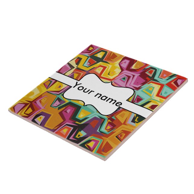 Carreau Texture colorée de trous (Côté)