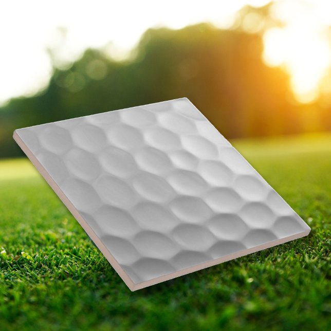 Carreau Texture de balle de golf blanche gaufree (Créateur téléchargé)