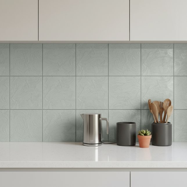 Carreau Texture de Brosse à Enduit Abstrait Sage ID1287 (Créateur téléchargé)