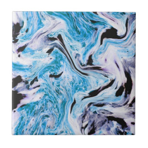 Carreau Texture de marbre bleu