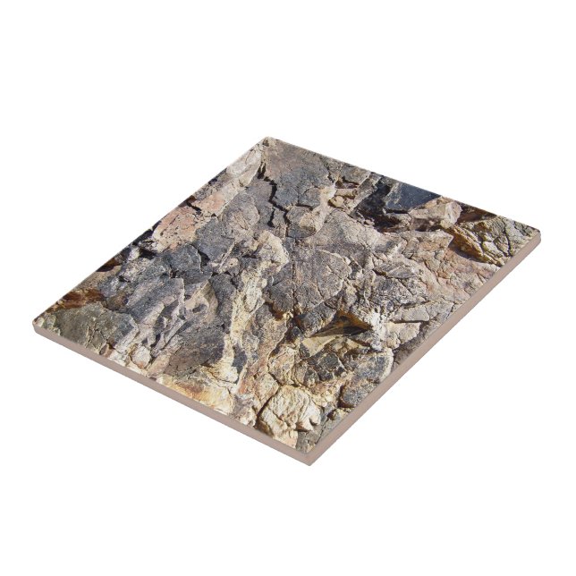 Carreau Texture de roche de montagne (Côté)