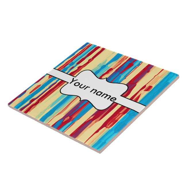 Carreau Texture des aquarelles (Côté)