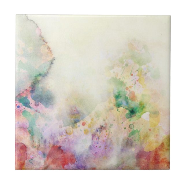 Carreau Texture grunge abstraite avec la peinture (Devant)