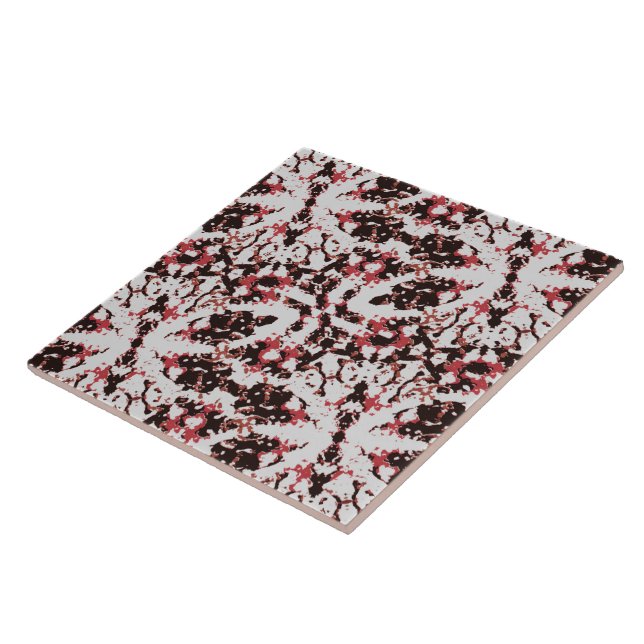 Carreau Texture Mosaïque Résumé Conception (Côté)