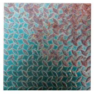 Carreau Texture rouillée en métal