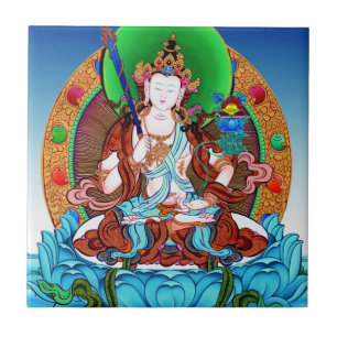 Carreau Thangka Akasagarbha Bodhisattva Mahasattva