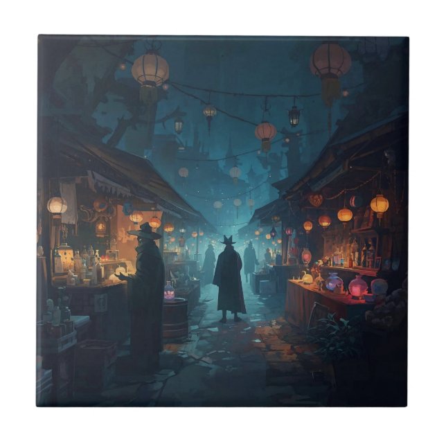 Carreau The Alchemist’s Lanterns (Devant)