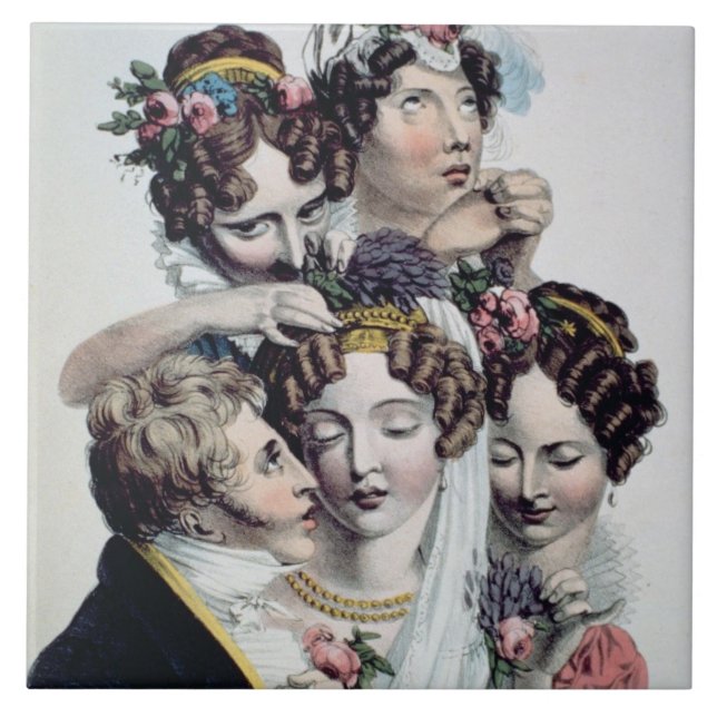 Carreau The Bride, vers 1820 (litho) (Devant)