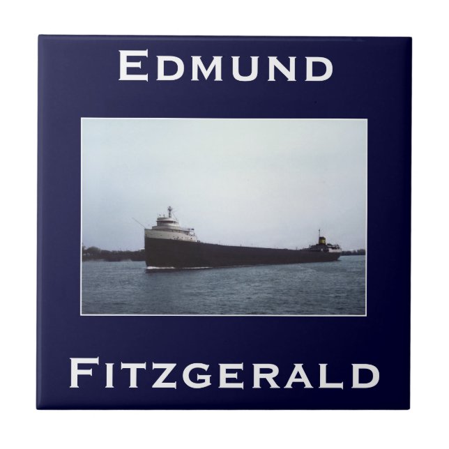 Carreau The Edmund Fitzgerald (Devant)