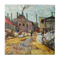 The Factory (1887) de Vincent Van Gogh